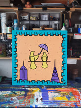 30in x 30in Umbrella Pigeons