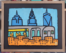 16in x 20in NYC and the 6 Train